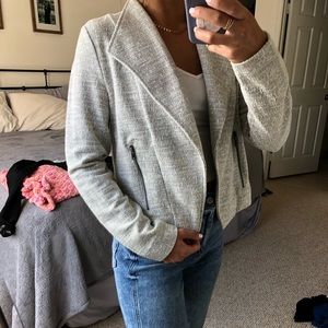 Heathered banana republic blazer/jacket